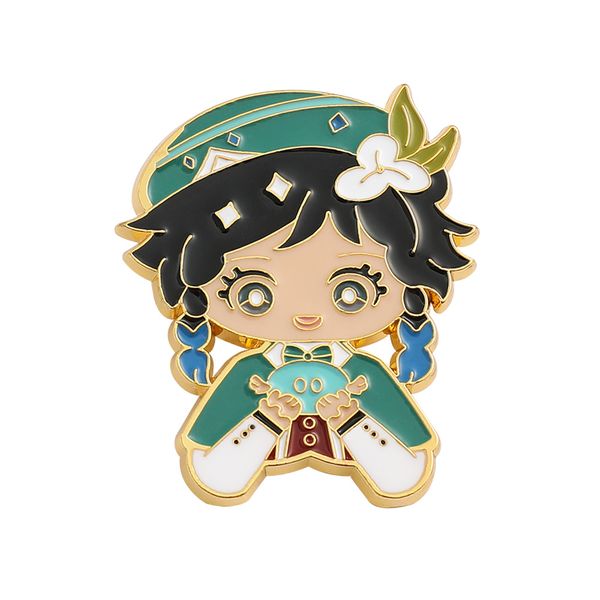 cute funny barbatos holding wind slime hard enamel pin cute cartoon winds god venti brooch genshin impacts fans badge jewelry, Blue
cute funny barbatos holding wind slime hard enamel pin cute cartoon winds god venti brooch genshin impacts fans badge jewelry, Blue