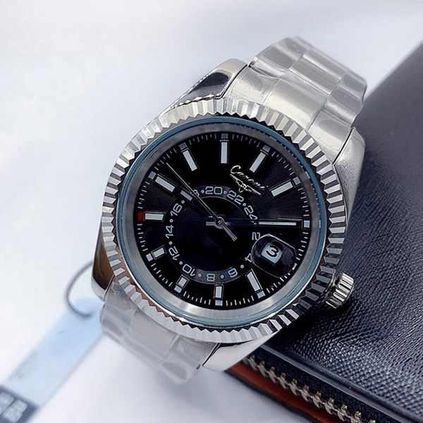quality mens watch 42mm stainless steel watches men 2813 automatic mechanical luminous wristwatches waterproof montre de luxe, Slivery;brown
quality mens watch 42mm stainless steel watches men 2813 automatic mechanical luminous wristwatches waterproof montre de luxe, Slivery;brown