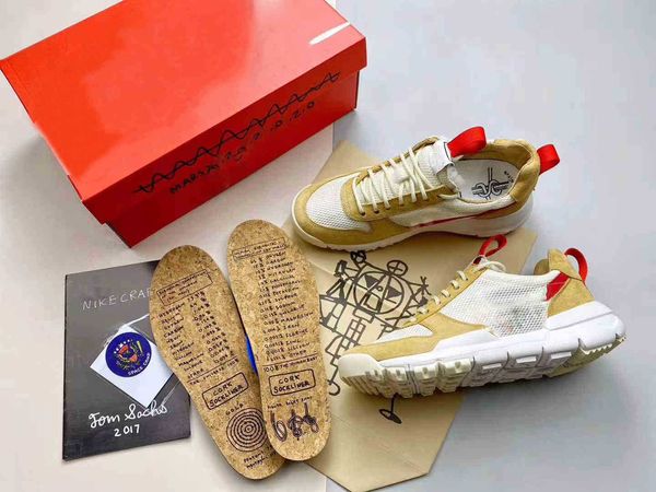 2021 tom sachs x craft mars yard 2.0 ts joint limited sneaker natural sport red maple authentic sports shoes with original box
2021 tom sachs x craft mars yard 2.0 ts joint limited sneaker natural sport red maple authentic sports shoes with original box