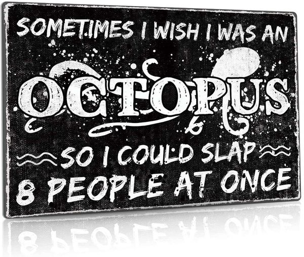 funny sarcastic sign, sometimes i i was an ocs, so i could slap 8 people at once, 12x8 inches aluminum metal wall sign
funny sarcastic sign, sometimes i i was an ocs, so i could slap 8 people at once, 12x8 inches aluminum metal wall sign