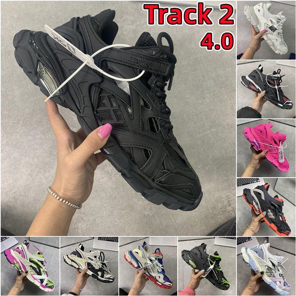 designers casual shoes track 2 4.0 sneakers men women black white macaron grey green pink yellow blue electric cloth embossed leather traine
designers casual shoes track 2 4.0 sneakers men women black white macaron grey green pink yellow blue electric cloth embossed leather traine