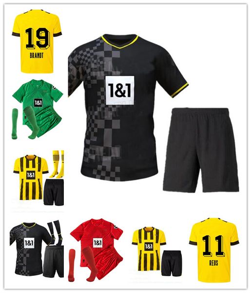 haaland reus 21 22 23 4th dortmunds soccer jersey 2022 2013 football shirts set bellingham neongelb hummels reyna brandt emre can men kids k, Black;yellow 
haaland reus 21 22 23 4th dortmunds soccer jersey 2022 2013 football shirts set bellingham neongelb hummels reyna brandt emre can men kids k, Black;yellow