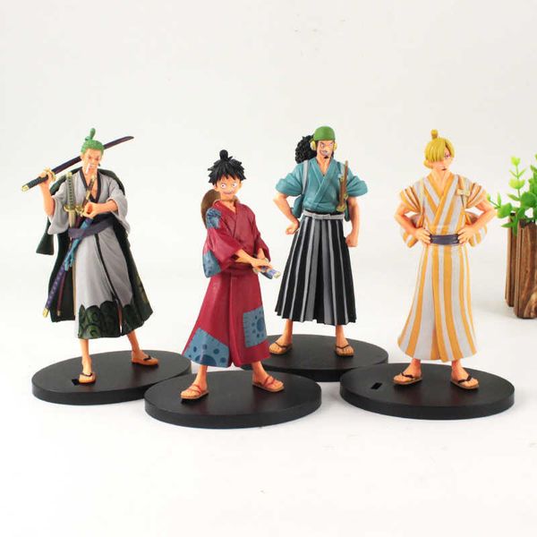 huiya01 anime zoro luffy usopp sanji action figures japanese warriors figurine pvc collection model toy 4pcs/set 17-18cm q0621
huiya01 anime zoro luffy usopp sanji action figures japanese warriors figurine pvc collection model toy 4pcs/set 17-18cm q0621