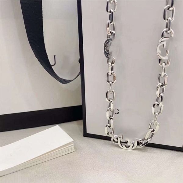 silver new classic g-letter interlocking couple retro chain pendant heavy necklace for men216t
silver new classic g-letter interlocking couple retro chain pendant heavy necklace for men216t