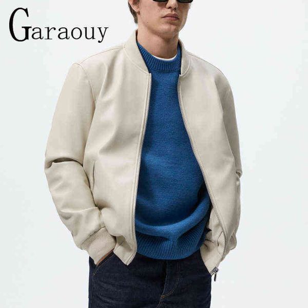 garaouy2022 faux leather simplicity coat men cardigan men's clothes new spring autumn bomber jacket zipper male baseball uniform t22072, Black
garaouy2022 faux leather simplicity coat men cardigan men's clothes new spring autumn bomber jacket zipper male baseball uniform t22072, Black