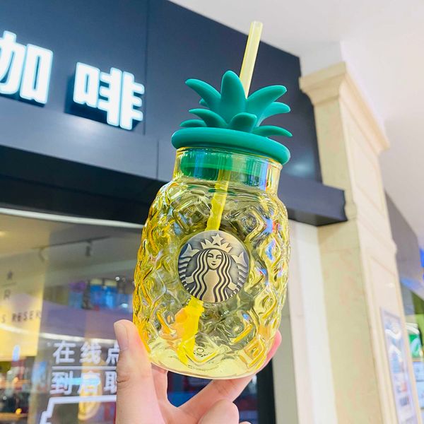 limited starbucks 2021 cup new colorful jungle 575ml pineapple shaped glass summer juice cup
limited starbucks 2021 cup new colorful jungle 575ml pineapple shaped glass summer juice cup