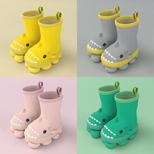cartoon shark children' rain boots girls baby non-slip children' cute water shoes waterproof, Black;grey
cartoon shark children' rain boots girls baby non-slip children' cute water shoes waterproof, Black;grey
