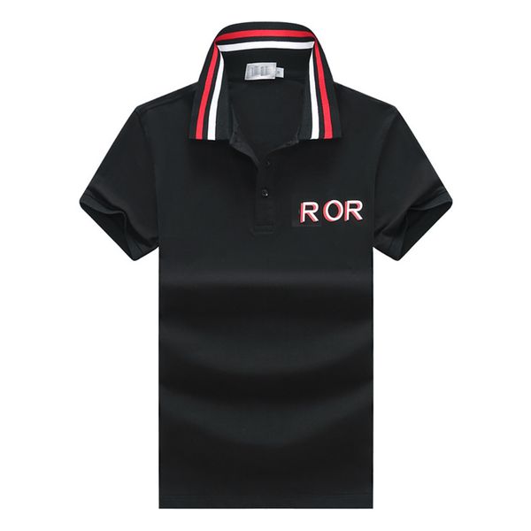 men's designer t-shirt polo shirt cotton deluxe sailor collar short coat for the latest summer fashion sizes2, White;black
men's designer t-shirt polo shirt cotton deluxe sailor collar short coat for the latest summer fashion sizes2, White;black