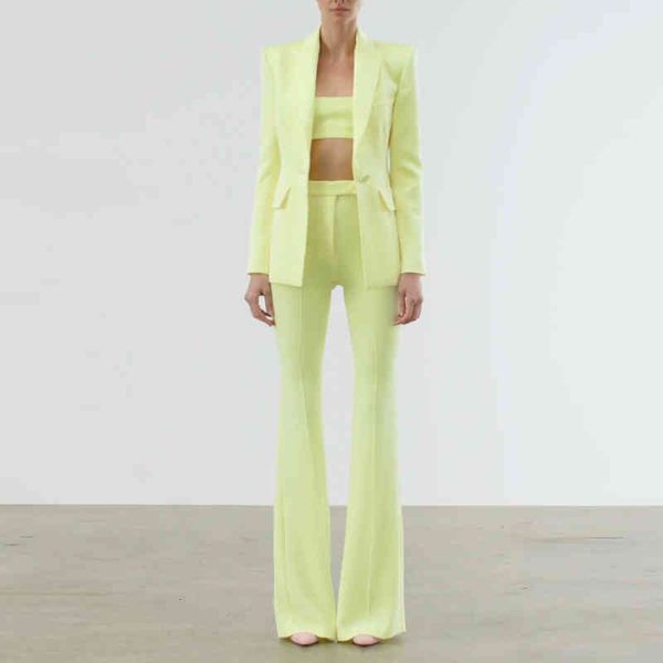 women's two piece pants 2022 star business wear fashion one button cloth medium length suit + flared pants two-piece set 3cx6, White
women's two piece pants 2022 star business wear fashion one button cloth medium length suit + flared pants two-piece set 3cx6, White