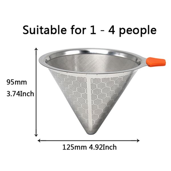 coffee filter drip double layer mesh coffee strainer cone 304 18/8 stainless steel 2022 home kitchen making tool
coffee filter drip double layer mesh coffee strainer cone 304 18/8 stainless steel 2022 home kitchen making tool
