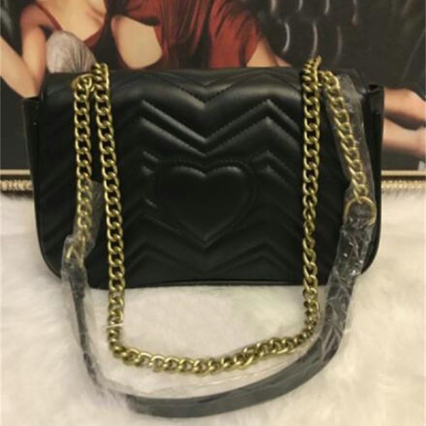 women shoulder bags classic pu leather marmont heart style 26cm gold chain bag handbag tote bags messenger handbags l00849
women shoulder bags classic pu leather marmont heart style 26cm gold chain bag handbag tote bags messenger handbags l00849