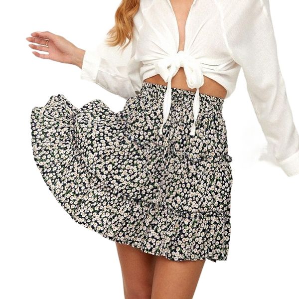 summer 2022 women vintage daisy floral print ruffles skirt ladies elegant sweety beach style short navy boho skirts clothing a4oq#, Black
summer 2022 women vintage daisy floral print ruffles skirt ladies elegant sweety beach style short navy boho skirts clothing a4oq#, Black