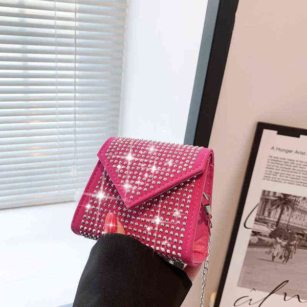 bag lady summer new korean version diamond mini chain small square bag women's single shoulder messenger bag 220616
bag lady summer new korean version diamond mini chain small square bag women's single shoulder messenger bag 220616