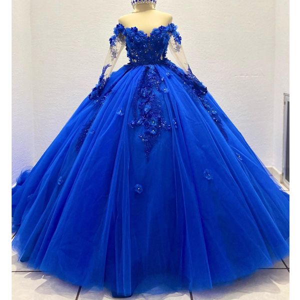 royal blue sweetheart 16 quinceanera dress sparkly lace appliques sequins 3d flowers princess ball gown vestidos de 15 anos, Blue;red
royal blue sweetheart 16 quinceanera dress sparkly lace appliques sequins 3d flowers princess ball gown vestidos de 15 anos, Blue;red