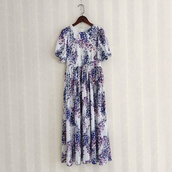 women runway fashion dress bohemian long dress floral print o neck puff sleeve elegant holiday party casual fashion, Black
women runway fashion dress bohemian long dress floral print o neck puff sleeve elegant holiday party casual fashion, Black