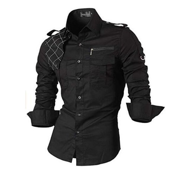 jeansian men's casual dress shirts fashion desinger stylish long sleeve slim fit 8371 black2 220810, White;black
jeansian men's casual dress shirts fashion desinger stylish long sleeve slim fit 8371 black2 220810, White;black