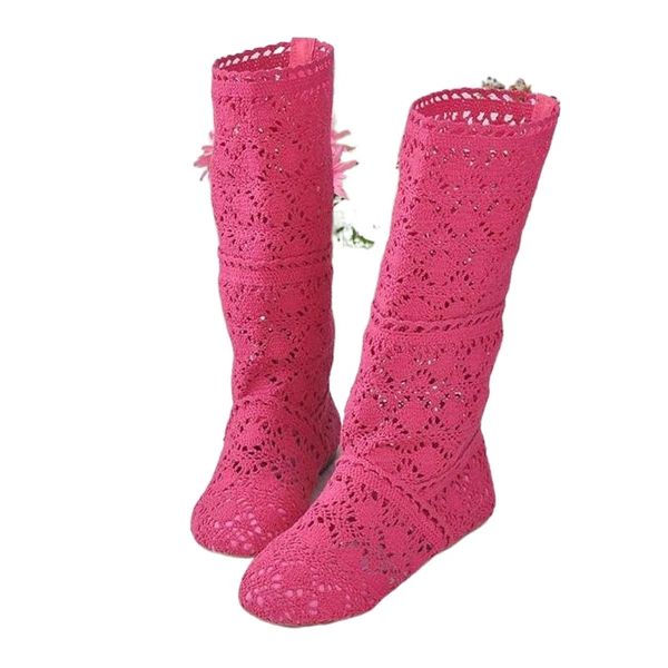2022 hollow boots shoes breathable knit line mesh boots summer women knee womens 34-41, Black
2022 hollow boots shoes breathable knit line mesh boots summer women knee womens 34-41, Black