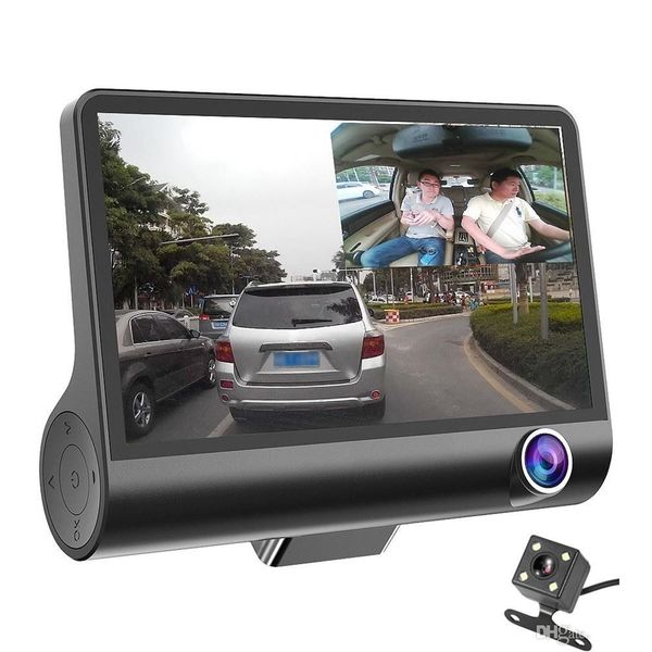 3 cameras car dvr 4 inch car security system ips dash cam three-way high-speed full hd 1080p driving dvrs dual lens special recorder for tra
3 cameras car dvr 4 inch car security system ips dash cam three-way high-speed full hd 1080p driving dvrs dual lens special recorder for tra