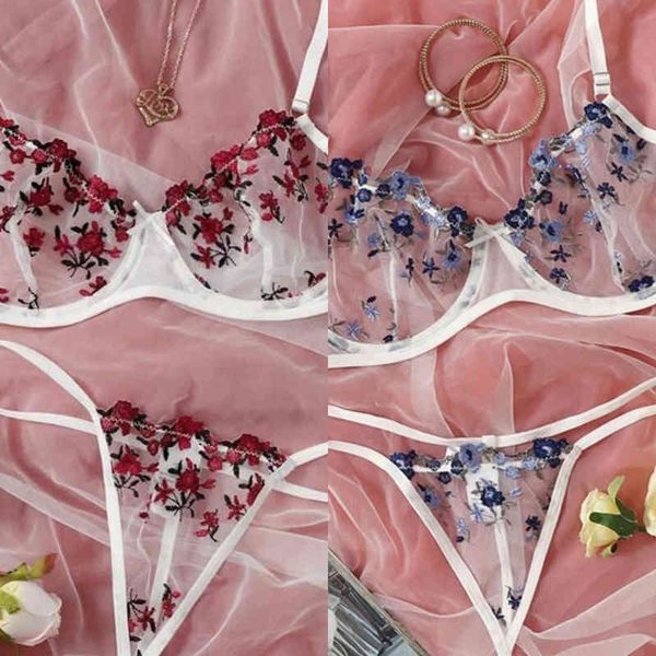 nxy set new women' lace embroidered underwear underwire gather bra and panty thin mesh see through erotic lingerie thong 0216, Red;black
nxy set new women' lace embroidered underwear underwire gather bra and panty thin mesh see through erotic lingerie thong 0216, Red;black