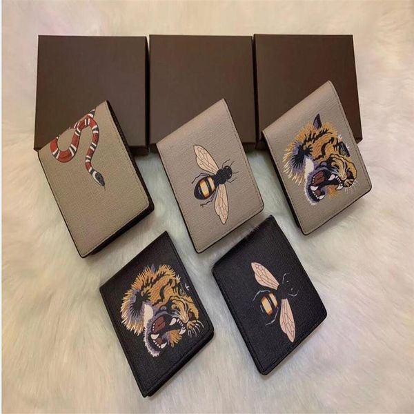 men animal short wallet leather black snake tiger bee wallets women long style purse card holders with gift box320r, Red;black
men animal short wallet leather black snake tiger bee wallets women long style purse card holders with gift box320r, Red;black