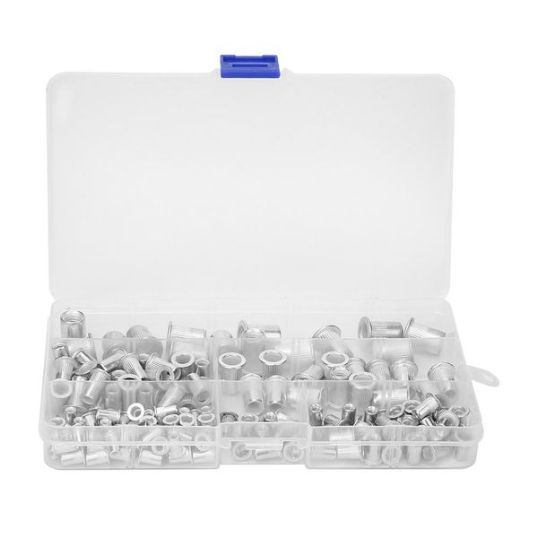 150pcs m3 m4 m5 m6 m8 aluminum rivet nut threaded insert nuts kit hardware fasteners
150pcs m3 m4 m5 m6 m8 aluminum rivet nut threaded insert nuts kit hardware fasteners