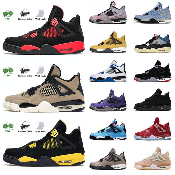 classic mens 4 4s basketball shoes jumpman lightning canyon purple guava ice sail new bred royalty red thunder taupe haze womens sneakers sp, White;red
classic mens 4 4s basketball shoes jumpman lightning canyon purple guava ice sail new bred royalty red thunder taupe haze womens sneakers sp, White;red