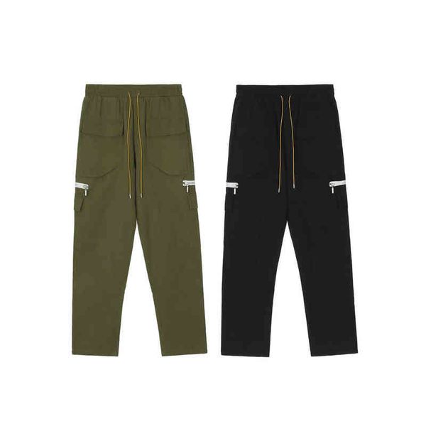 men's fashion hoodie brand jogger joggers functional multi rhude pocket and women's lovers' casual loose versatile pants over, Black
men's fashion hoodie brand jogger joggers functional multi rhude pocket and women's lovers' casual loose versatile pants over, Black