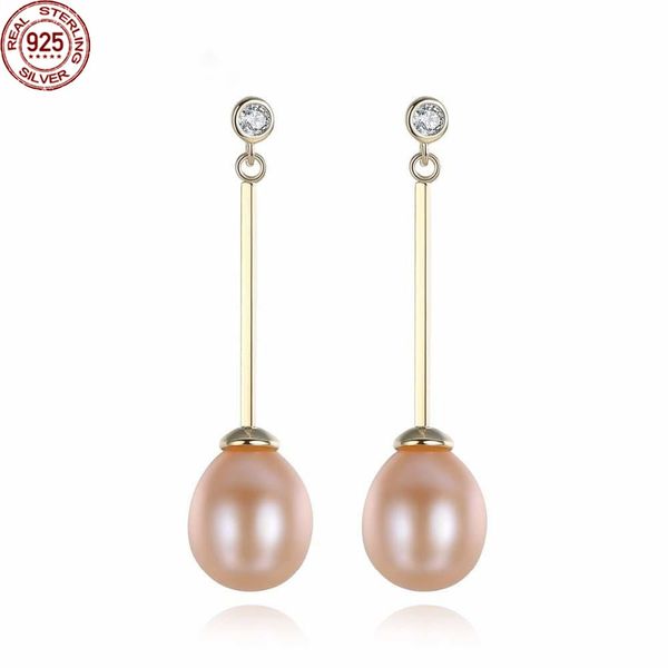 babiqu classic white pink flawless high bright 8-9mm natural rice pearl 925 sterling silver long stud earrings for women jewelry women, Golden;silver
babiqu classic white pink flawless high bright 8-9mm natural rice pearl 925 sterling silver long stud earrings for women jewelry women, Golden;silver