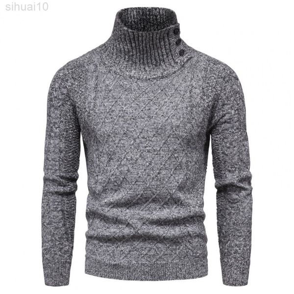 casual autumn style foreign men knitted sweater high neck button long sleeves sweater depth shirt for daily wear l220801, White;black
casual autumn style foreign men knitted sweater high neck button long sleeves sweater depth shirt for daily wear l220801, White;black