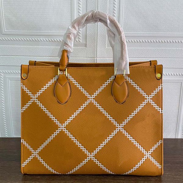 on the go tote bag handbag shoulder bag thread wallets purse hand bags leather double handle classic letter print large capacity totes high
on the go tote bag handbag shoulder bag thread wallets purse hand bags leather double handle classic letter print large capacity totes high