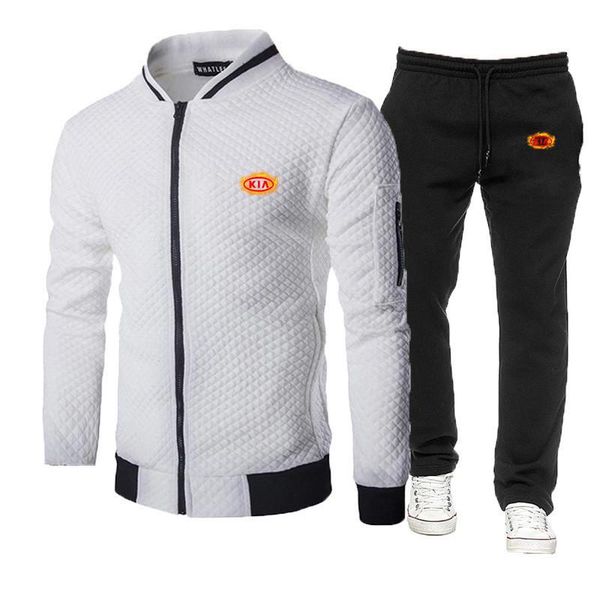 men's tracksuits men's tracksuits 2022 spring and autumn stitching hoodie suit kia logo fashion novel trend casual all-match lacin, Gray
men's tracksuits men's tracksuits 2022 spring and autumn stitching hoodie suit kia logo fashion novel trend casual all-match lacin, Gray