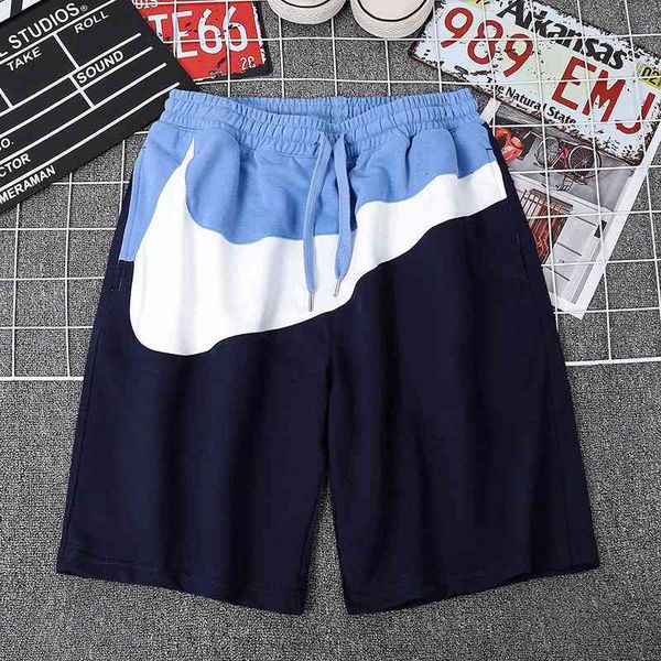 men's shorts fashion brand ins loose casual sports capris trend pure cotton pants for summer wear, White;black
men's shorts fashion brand ins loose casual sports capris trend pure cotton pants for summer wear, White;black