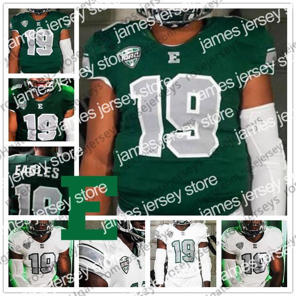 american college football wear custom eastern michigan eagles 2019 emu football any name number green white 5 shaq vann 9 mike glass iii wie, Black
american college football wear custom eastern michigan eagles 2019 emu football any name number green white 5 shaq vann 9 mike glass iii wie, Black