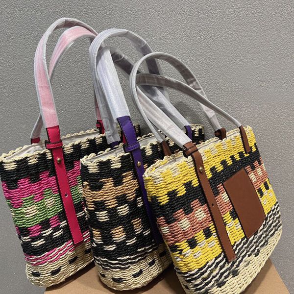 new fashion womens handbag ladies designer straw beach bag lady the tote bags weave one shoulder totes female shopping genuine handbags colo
new fashion womens handbag ladies designer straw beach bag lady the tote bags weave one shoulder totes female shopping genuine handbags colo