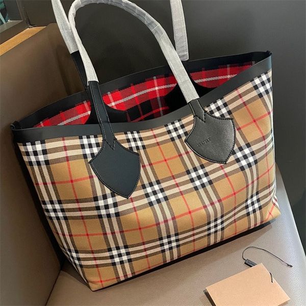bags designer handbags burbrerys 2022 spring new fashion large lattice tote bag doublesided yzl
bags designer handbags burbrerys 2022 spring new fashion large lattice tote bag doublesided yzl