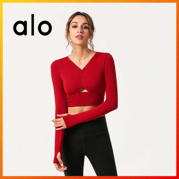 alo yoga women long sleeve sports crop thumb hole fitness running quick-drying breathable tight yoga clothes, White;red
alo yoga women long sleeve sports crop thumb hole fitness running quick-drying breathable tight yoga clothes, White;red