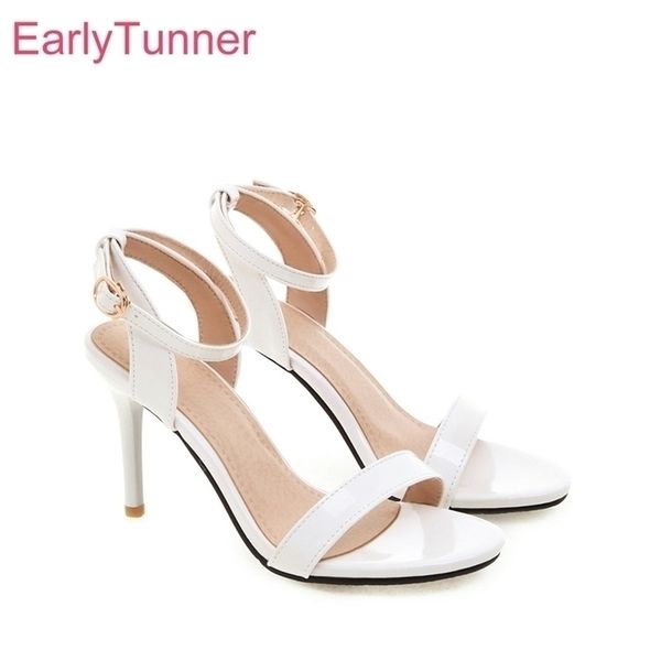 summer brand fashion white red women sandals gladiator heels lady party shoes eh217 plus big small size 3 30 45 50 210319, Black
summer brand fashion white red women sandals gladiator heels lady party shoes eh217 plus big small size 3 30 45 50 210319, Black