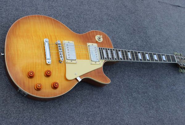 6 string electric guitar rosewood fingerboard flame maple delivery can customize back original wood
6 string electric guitar rosewood fingerboard flame maple delivery can customize back original wood