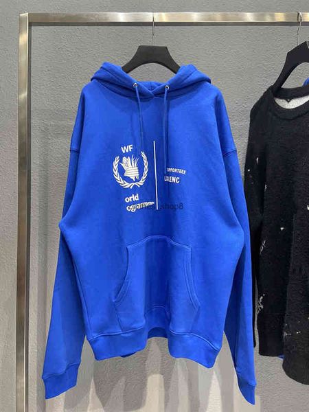 designers hoodies balencaigass fashion sweaters high version paris b family world food printing net red men's and women's fleece, Black
designers hoodies balencaigass fashion sweaters high version paris b family world food printing net red men's and women's fleece, Black