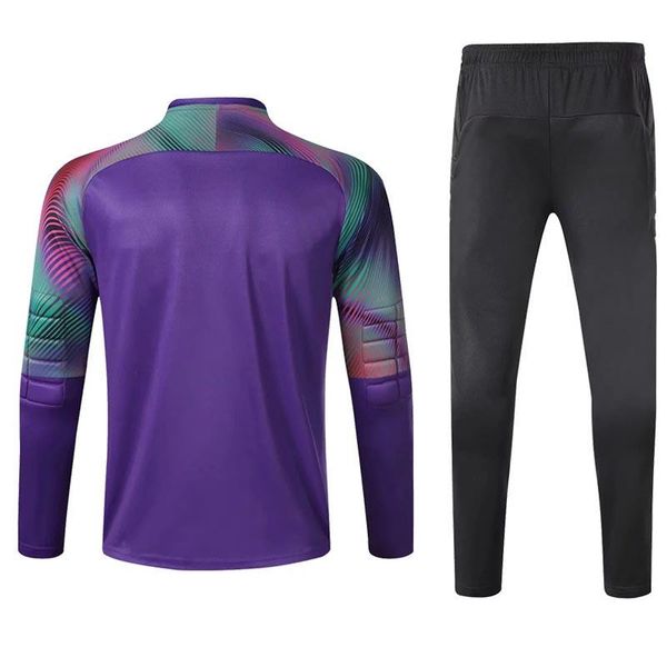 2022 soccer tracksuit mens long sleeve goalkeeper jersey breathable football goalkeeper uniform doorkeeper sport training shirt, Black
2022 soccer tracksuit mens long sleeve goalkeeper jersey breathable football goalkeeper uniform doorkeeper sport training shirt, Black