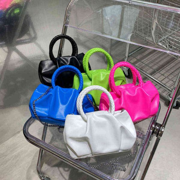 2022 women crossbody bag soft leahter green minimalist single shoulder bags for women fashion pleated messenger bag y220609
2022 women crossbody bag soft leahter green minimalist single shoulder bags for women fashion pleated messenger bag y220609