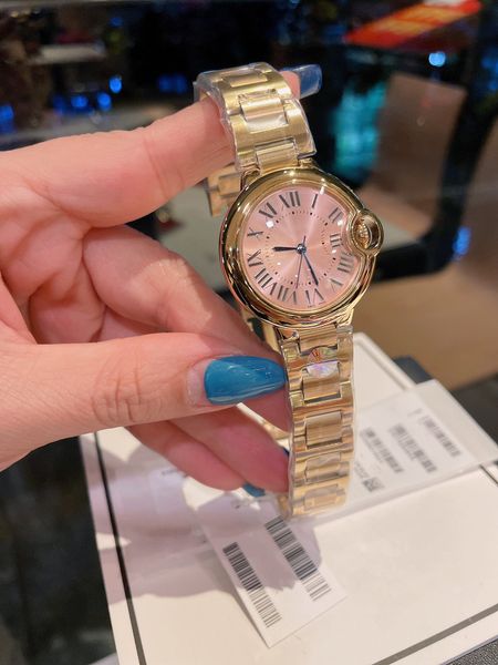 ladies watch quartz movement glass face stainless steel strap case ceramic dial face diameter 33, Slivery;golden
ladies watch quartz movement glass face stainless steel strap case ceramic dial face diameter 33, Slivery;golden