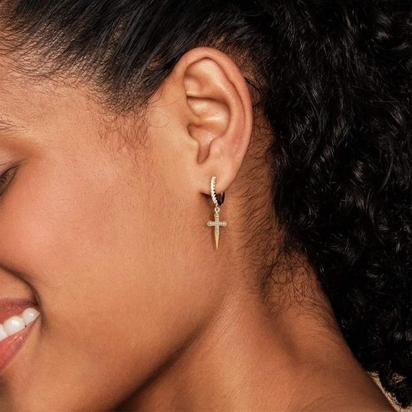 dangle & chandelier zhouyang hip hop punk crosses men's earrings personality exquisite ear accessories trend 2022 women's jewelry, Silver
dangle & chandelier zhouyang hip hop punk crosses men's earrings personality exquisite ear accessories trend 2022 women's jewelry, Silver