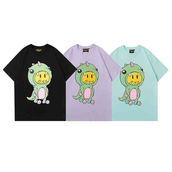 men's t-shirts 2022drew cartoon little dinosaur smiling face print bieber same couple casual short sleeve xdm6, White;black
men's t-shirts 2022drew cartoon little dinosaur smiling face print bieber same couple casual short sleeve xdm6, White;black