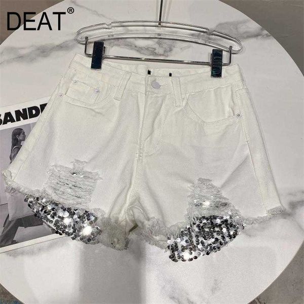 deat women sequins hole burrs asymmetrical denim shorts arrivals high waist temperament fashion spring summer 11d484 210709, White;black
deat women sequins hole burrs asymmetrical denim shorts arrivals high waist temperament fashion spring summer 11d484 210709, White;black