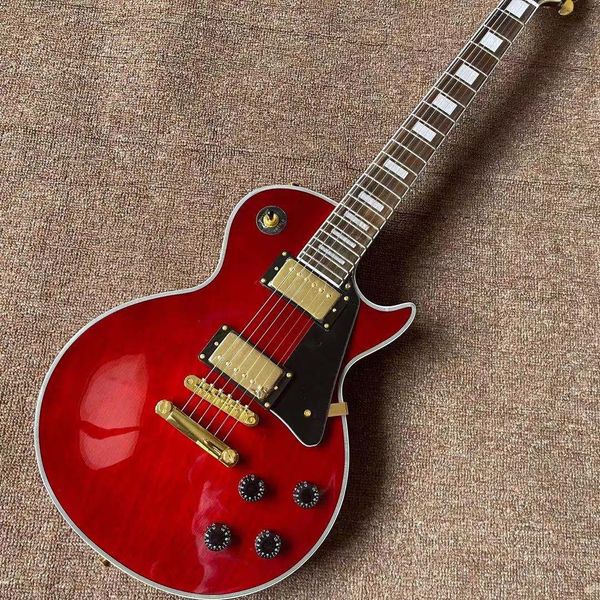 custom electric guitar red color.mahogany body gitaar rosewood fingerboard gold color hardware pickups
custom electric guitar red color.mahogany body gitaar rosewood fingerboard gold color hardware pickups