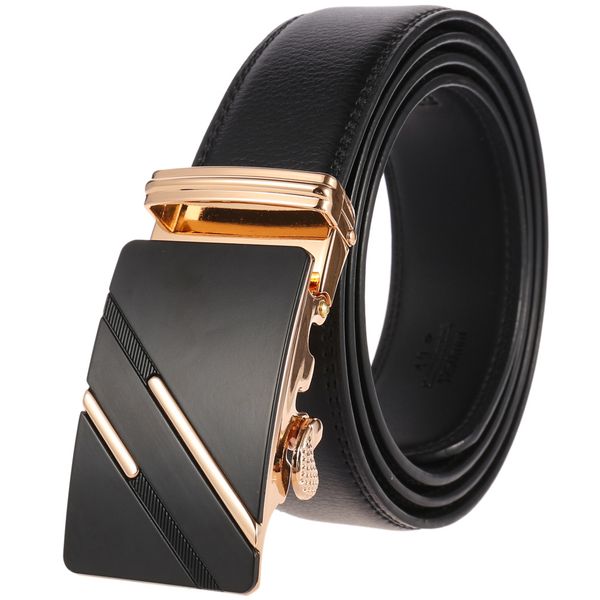 men automatic buckle leather luxury belts business male alloy buckle belts for men ceinture homme, Black;brown
men automatic buckle leather luxury belts business male alloy buckle belts for men ceinture homme, Black;brown