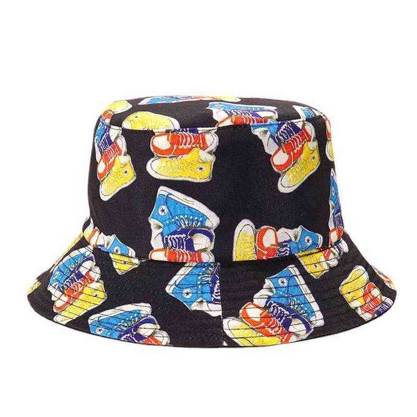 stingy brim hats spring summer shoes printed fisherman men women cotton hip hop bucket 220329, Blue;gray
stingy brim hats spring summer shoes printed fisherman men women cotton hip hop bucket 220329, Blue;gray