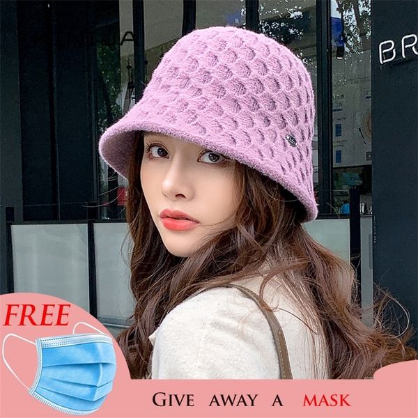 winter bonnet thickened warm bucket hat ear protector cap women french classic fedora hat outdoor fishing wool fisherman hat 220507, Blue;gray
winter bonnet thickened warm bucket hat ear protector cap women french classic fedora hat outdoor fishing wool fisherman hat 220507, Blue;gray