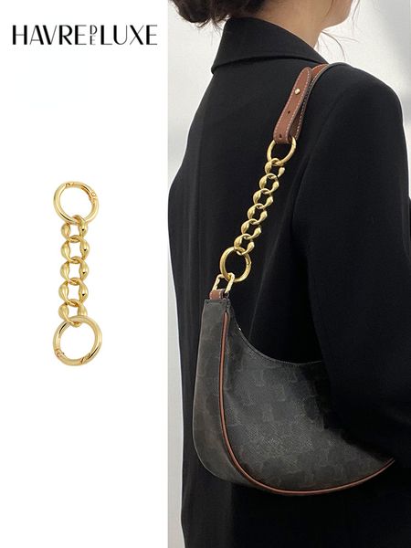 mahjong bag transformation extension chain underarm bag strap lengthened shoulder strap short chain single-purchase accessories, Black
mahjong bag transformation extension chain underarm bag strap lengthened shoulder strap short chain single-purchase accessories, Black